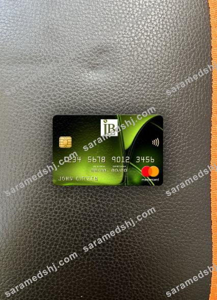 Liberia IB International Bank mastercard photolook front